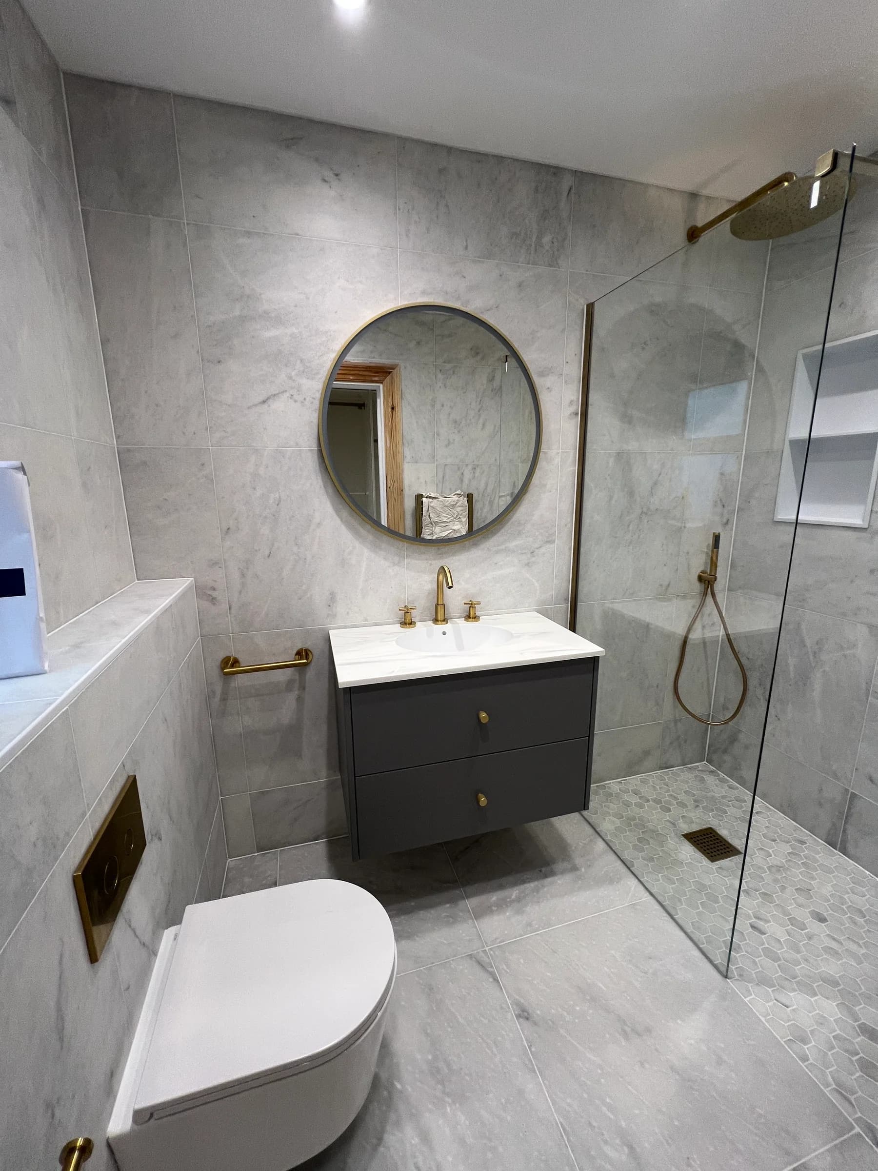 Bathroom installation project by Truscon Limited